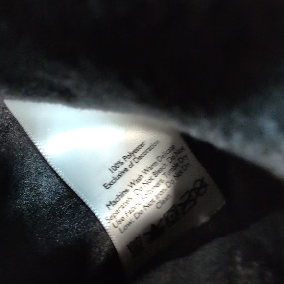 Eddie Bauer‎ Vest Mens XL Black Gorpcore Outdoors Zip Up Pockets Soft Fleece - Picture 6 of 10